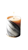 stone types Candle on transparent background png