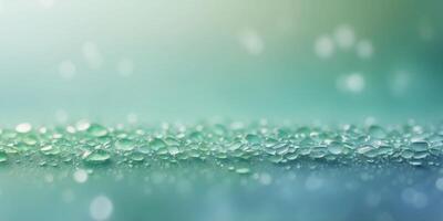 Serene Gradient Background Transitioning from Icy Blue to Mint Green for a Soothing Atmosphere. photo