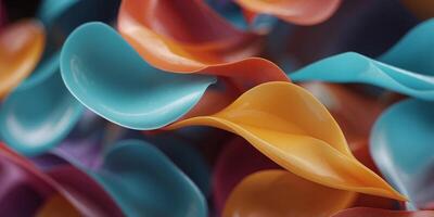 Wave Creative Background For Business Presentation Wallpaper. photo