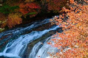 Ryuzu Falls in Nikko National Park photo