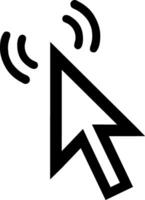 cursor 2d icon vector