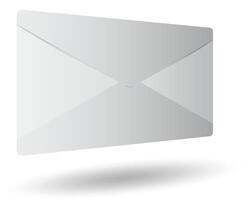 icon message 3d vector