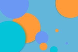 circles seamless pattern background. bright colorful fashion circles. eps 10 vector
