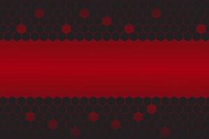 Red background with overlapping hexagon mesh pattern. modern futuristic technology, eps 10. vector