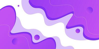 abstract simple gradient, smooth minimal bright purple waves on white background. eps 10 vector