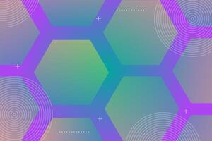 Bright abstract banner background with texture decoration hexagons. presentation background. Eps10 vector