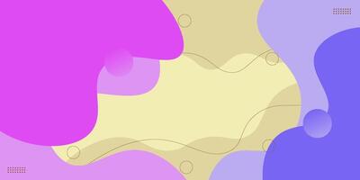 Colorful geometric background. Trendy gradient shape composition. Cool background design for poster. eps 10 vector