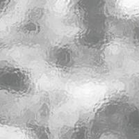 Matte white and grey frosted glass, blur effect. Stained glass decorative background. Foil shiny metallic pattern. Silver grain texture vector