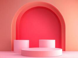 Minimalist Product Podium photo