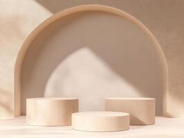 Minimalist Product Podium photo