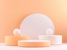 Minimalist Product Podium photo