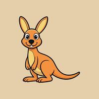 Pouches and Patterns Kangaroo Expressions vector