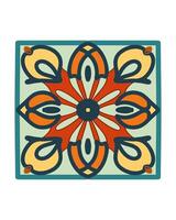 the square shape ornamental texture design vector