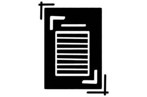 Resize Object Icon Button vector