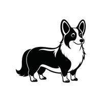 Corgi Kingdom design vector