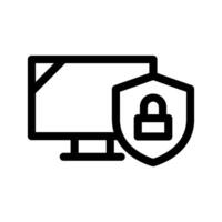 Cyber Security Icon Symbol Design Illustration vector