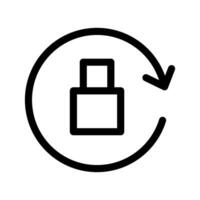 Reset Password Icon Symbol Design Illustration vector