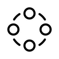 Community Icon Symbol Design Illustration vector