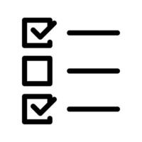Checklist Icon Symbol Design Illustration vector