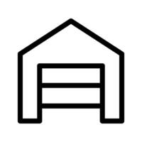 Warehouse Icon Symbol Design Illustration vector