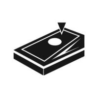 corn hole illustration isolated on white background style vector