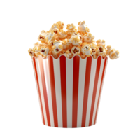 Popcorn isolated on transparent background png