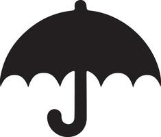 High Quality Umbrella Silhouette Image Download vector