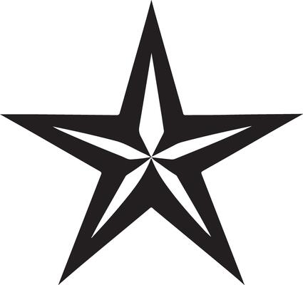 Beautiful Star Silhouette Image Collection
