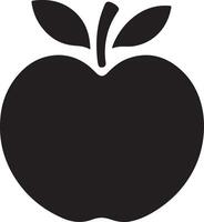 Discover the Best Apple Silhouette Images Online vector