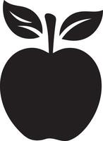 Top Apple Silhouette Images for Web and Print Use vector
