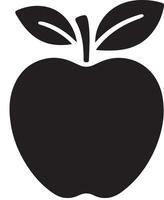 Apple Silhouette Images Perfect for Your Next Project vector