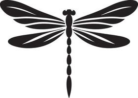 Dragonfly Outline Image vector