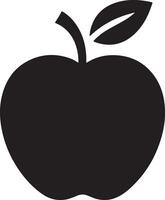 Apple Silhouette Art, Icons, and Graphics vector