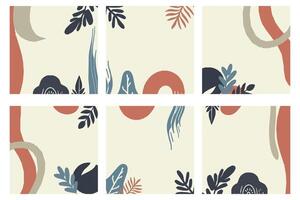 Create a sophisticated brand image with our minimalist yet striking botanical background, designed to imbue your visuals with a touch of natural elegance vector