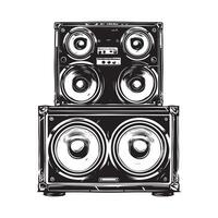 Speakers stock Images design. Sound System stock illustrations vector