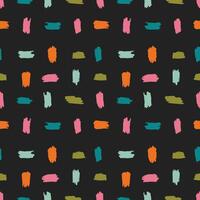 abstract brush stroke fabric pattern vector