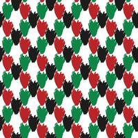 abstract brushes palestine color pattern vector