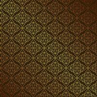 Elegant gold pattern background design vector