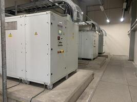 Industrial Equipment in a Factory photo