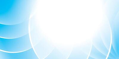 Abstract geometric white and blue color background with curve lines. illustration. vector