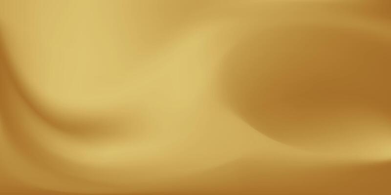 Gold abstract blurred gradient background. illustration.