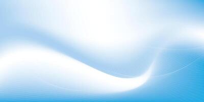 Abstract geometric white and blue color background with curve lines, wavy pattern. illustration. vector