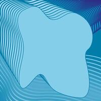 Abstract blue square background for social media vector