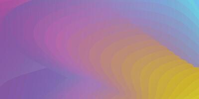 wavy abstract background with blue and yellow gradations vector