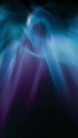 Abstract Flowing Light Effects in Blue and Purple Animation Loop video