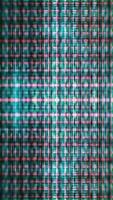 Abstract Neon Grid Glitch. Colorful Digital Loop in Motion video