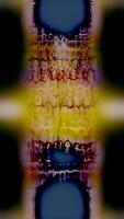 Futuristic Tech Glitch Animation. Abstract Digital Distortion Effects video