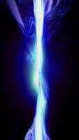 Glowing Column of Rippling Blue Light Loop - Ethereal Energy Vibes video