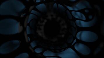 Luxury Abstract Geometry Sci-Fi Fusion Elegant Satisfying 3D loop Background Animation video