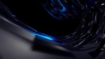 Luxury Abstract Geometry Sci-Fi Fusion Elegant Satisfying 3D loop Background Animation video